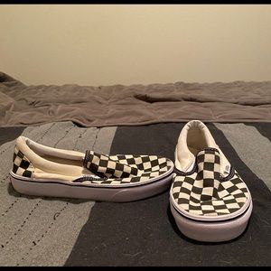 Checkered vans